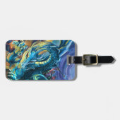 Poster Dragon Rider Bagagelabel (Voorkant horizontaal)