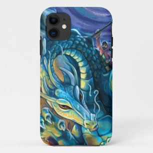 Poster Dragon Rider iPhone 11 Hoesje