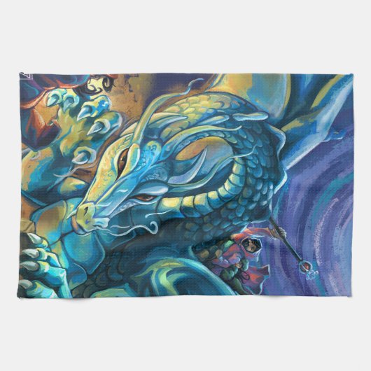 Poster Dragon Rider Theedoek (Horizontaal)