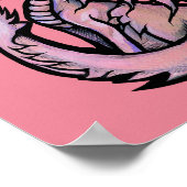 Poster Dragon rose (Coin)