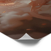 Poster Dragon rouge (Coin)