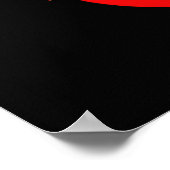 Poster Dragon rouge (Coin)