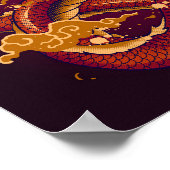 Poster Dragon rouge de Fierce (Coin)