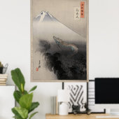 Poster Dragon se levant aux cieux (Bureau à domicile)
