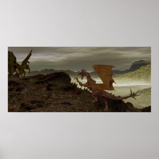 Poster Dragon Standoff (Devant)