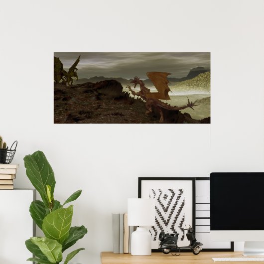 Poster Dragon Standoff (Bureau à domicile)