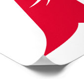 Poster Dragon Styled Letter A, Dragon Alphabet, Monogram (Coin)