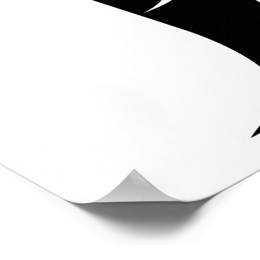 Poster Dragon Styled Letter F, Dragon Alphabet, Monogram (Coin)