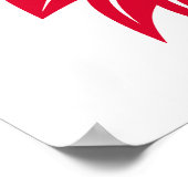 Poster Dragon Styled Letter G, Dragon Alphabet, Monogram (Coin)