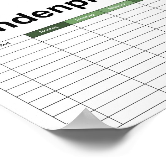 Poster Dragon volant simple (Coin)