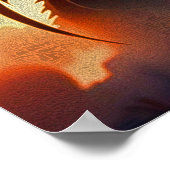 Poster Dragon vs Pegasus - Fantasy Art (Coin)