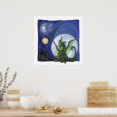 Poster Dragon Watch Art (Cuisine)