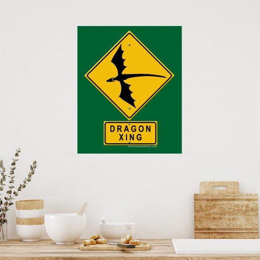 Poster Dragon XING (Cuisine)