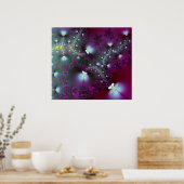 Poster Dragonflies électriques (Cuisine)