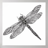 Poster Dragonfly dans le style 2 (Devant)