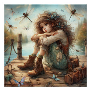 Poster Dragonfly Day Dream 1