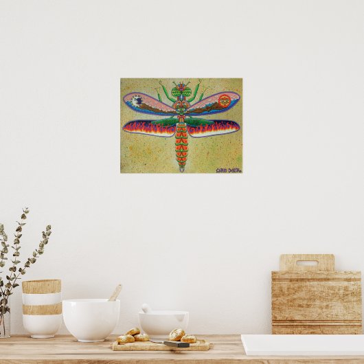 Poster Dragonfly Heaven n Hell (Cuisine)