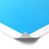 Poster Dragonfly japonaise vintage, bleu turquoise (Coin)