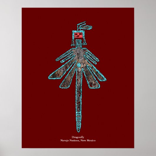Poster Dragonfly, Mythologie des insectes (Devant)