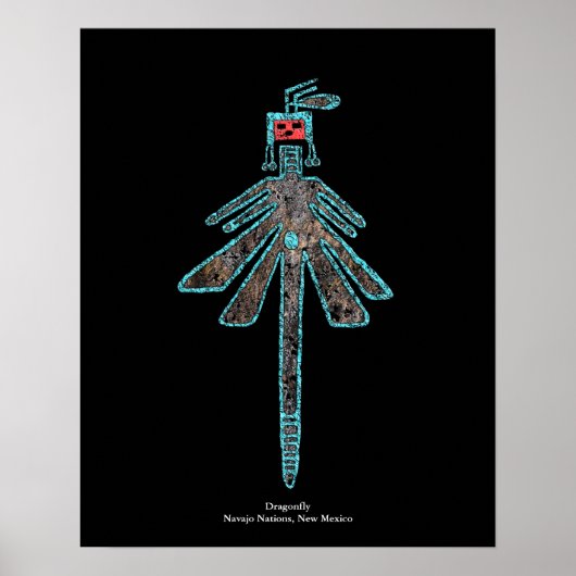 Poster Dragonfly, Mythologie des insectes (Devant)
