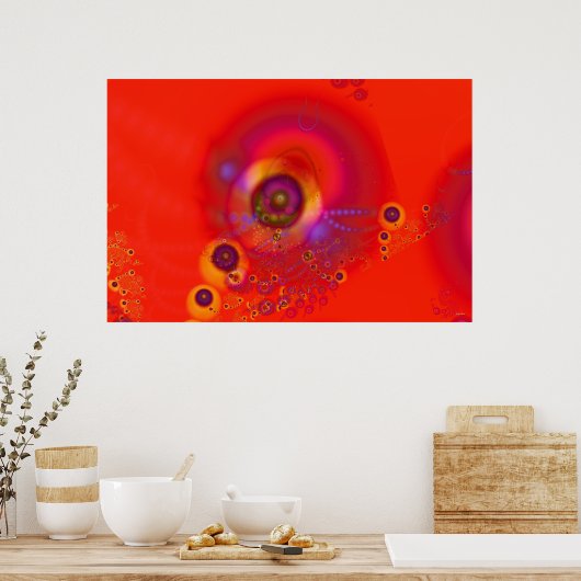 Poster Dragonfly Psyctopus (Cuisine)