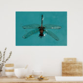 Poster Dragonfly Still Life 1 (Cuisine)