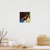 Poster Dragonfly With Sunlight Gilded Wings (Cuisine)