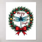 Poster Dragonfly Wreath (Devant)