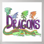 Poster Dragons (Devant)