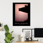 Poster Dragons - Beijing 2001 (Bureau à domicile)