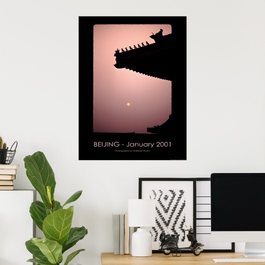 Poster Dragons - Beijing 2001 (Bureau à domicile)