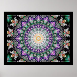 Poster Dragons chinois