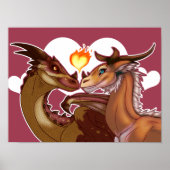 Poster Dragons de la Saint Valentin (Devant)