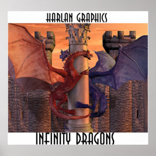 POSTER DRAGONS D'INFINITÉ