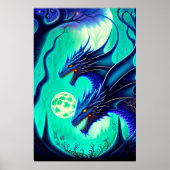 Poster Dragons mythiques (Devant)