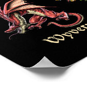 Poster Dragons mythiques (Coin)