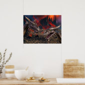 Poster Dragons World (Cuisine)