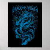 Poster Dragons Wrath Blue (Devant)