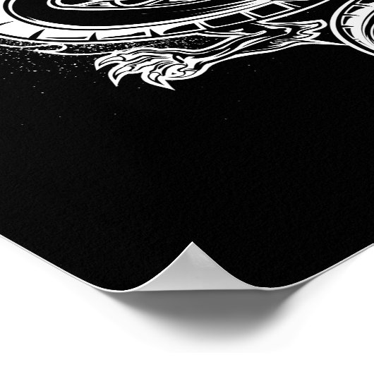 Poster Dragons Wrath White (Coin)