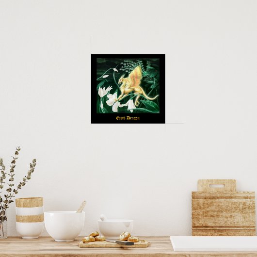 Poster Drake Terre (Cuisine)