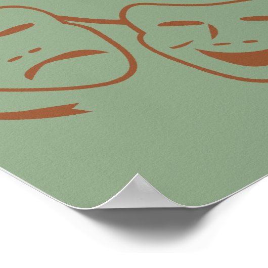 Poster Drama Pop Art (Coin)