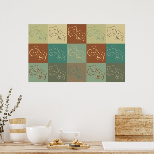 Poster Drama Pop Art (Cuisine)