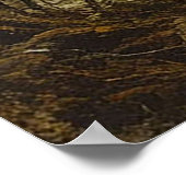 Poster 🏰🌫️ Dramatic Medieval Cliff Castle Stormscape 🌄 (Coin)