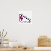 Poster Dramatiquement incliné (Cuisine)