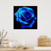 Poster Drame De L'Affiche Rose Bleu Imprimer (Cuisine)