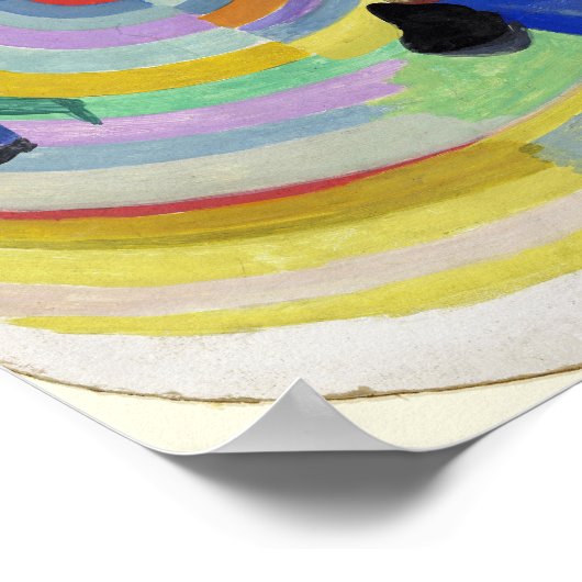 Poster Drame politique | Robert Delaunay (Coin)