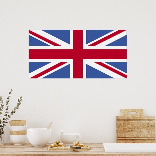 Poster Drapeau (Cuisine)