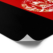 Poster Drapeau Afghanistan (Coin)