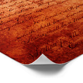 Poster Drapeau Alamo (Coin)