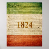 Poster Drapeau Alamo (Devant)